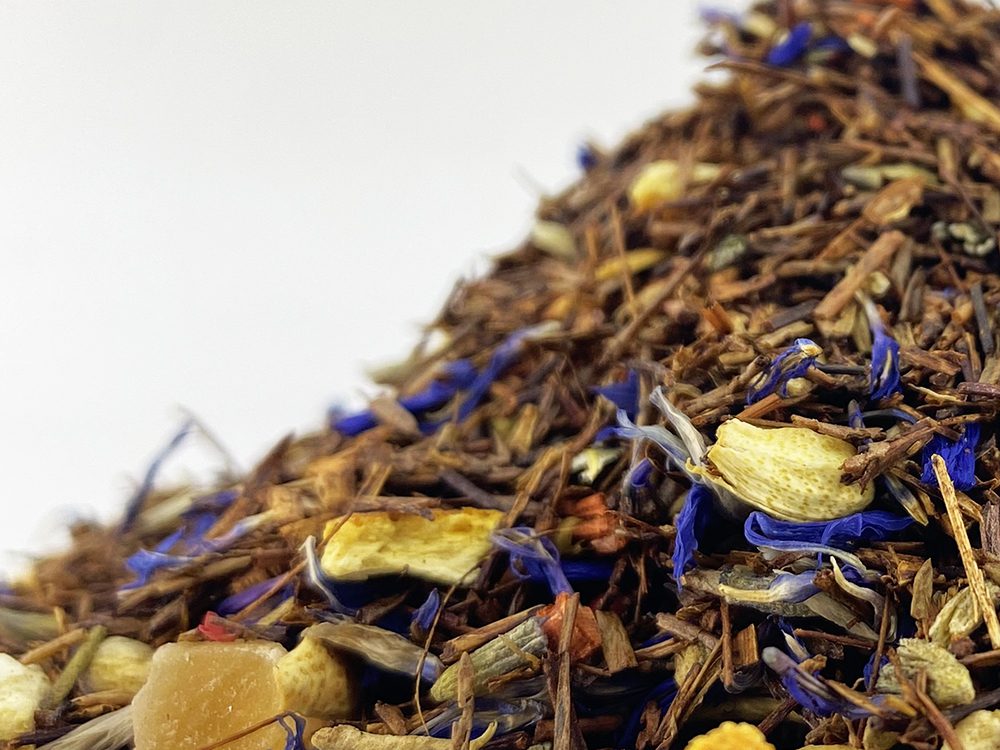 Rooibos zázvor a citrusy. 50 gr